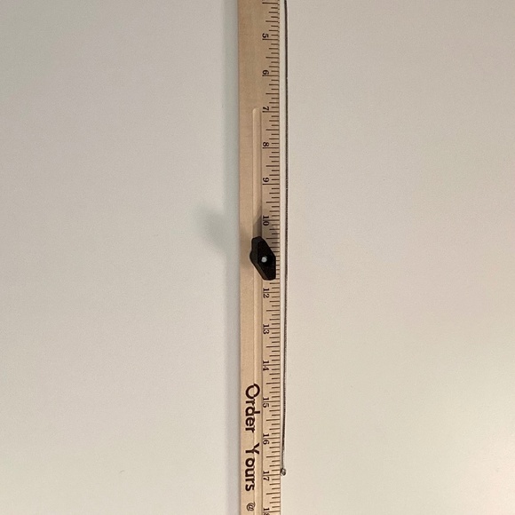 Sodalite Cabochon Pendant Necklace Silvertone 17” - Picture 7 of 9